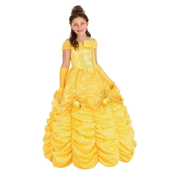 Girl's Premium Belle Costume Dress