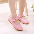 thumbnail image 1 of Girl's Princess Cosplay Shoes Dress Up Shoes Crystal Sandals Jelly Shoes for Carnival Birthday Party Fits Kids 2-9 Years Pink 4-5Years, 1 of 7