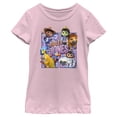thumbnail image 1 of Girl's Ridley Jones Eyes Team Window Portrait  Graphic Tee Light Pink X Small, 1 of 4