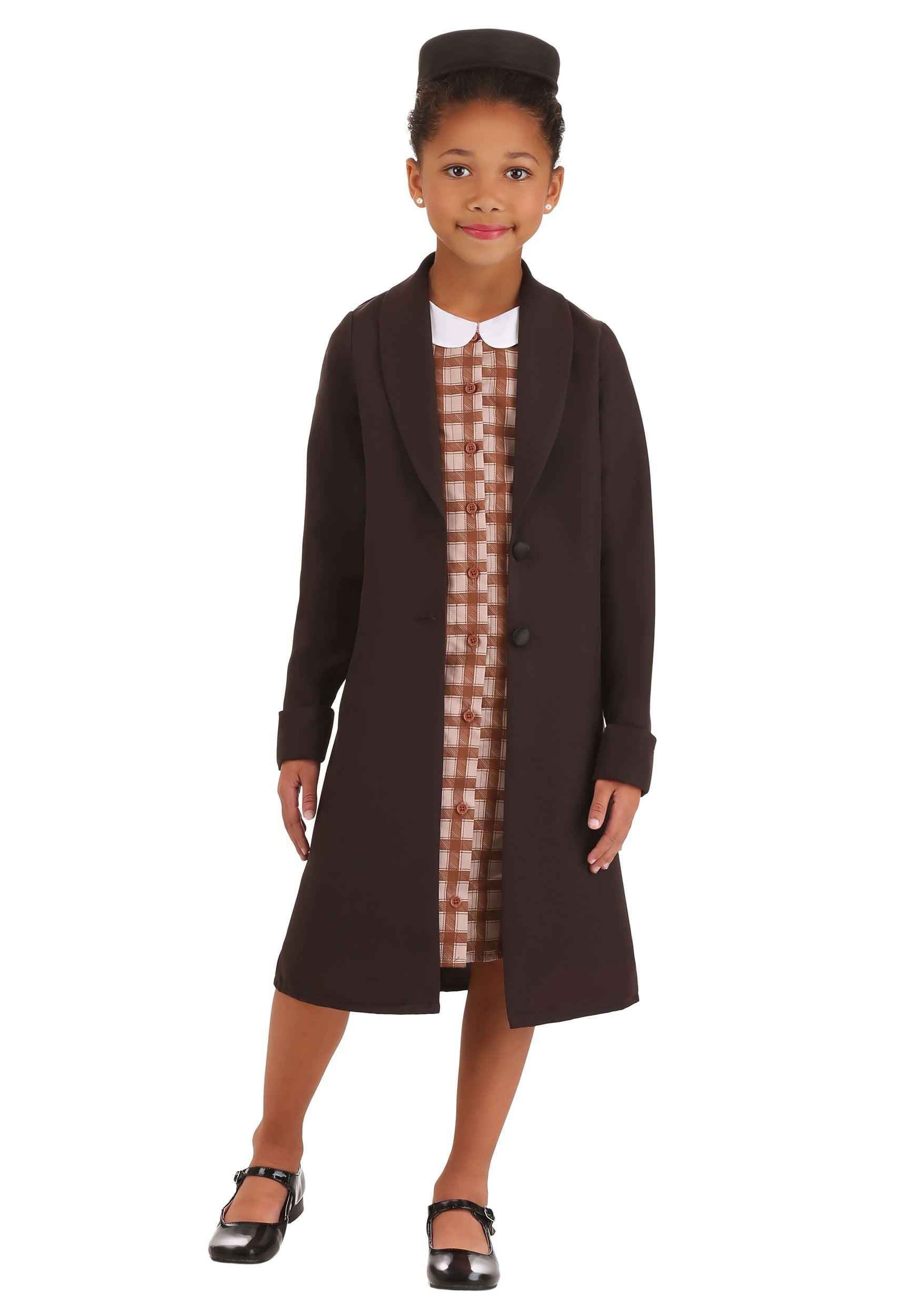 Rosa Parks Girl’s Costume: Historical Female Figure Halloween