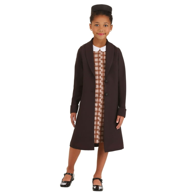 Rosa Parks Girl’s Costume: Historical Female Figure Halloween