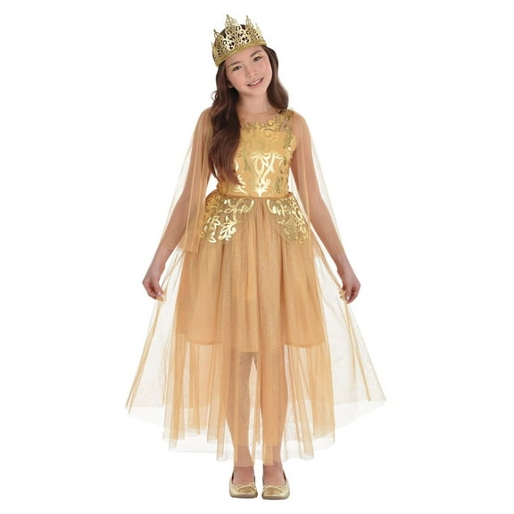 Girl's Royal Golden Gown Costume