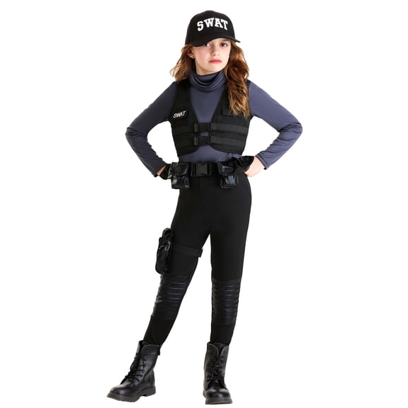 Girl's SWAT Team Costume
