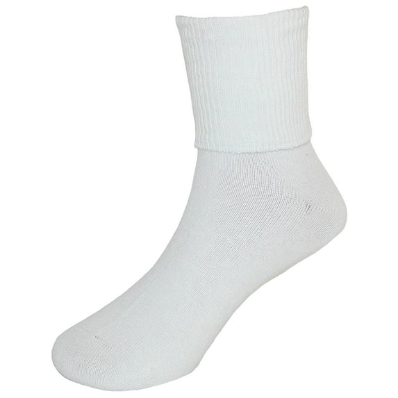 Girl's Seamless Turn Cuff Anklet Socks (6 Pair Pack)