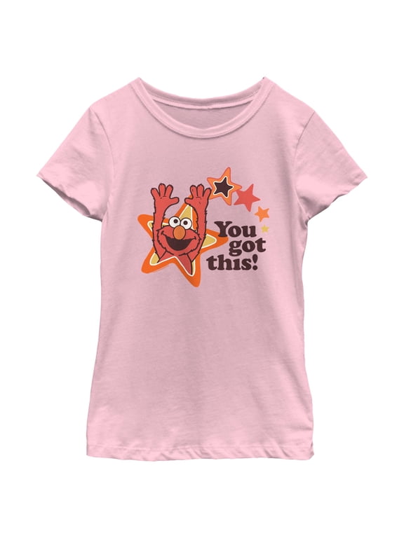 Girl's Sesame Street Elmo You Got This Graphic T-Shirt