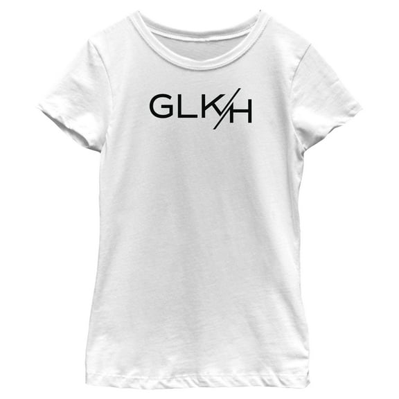 Girl's She-Hulk: Attorney at Law Black GLKH Logo  Graphic Tee White X Large