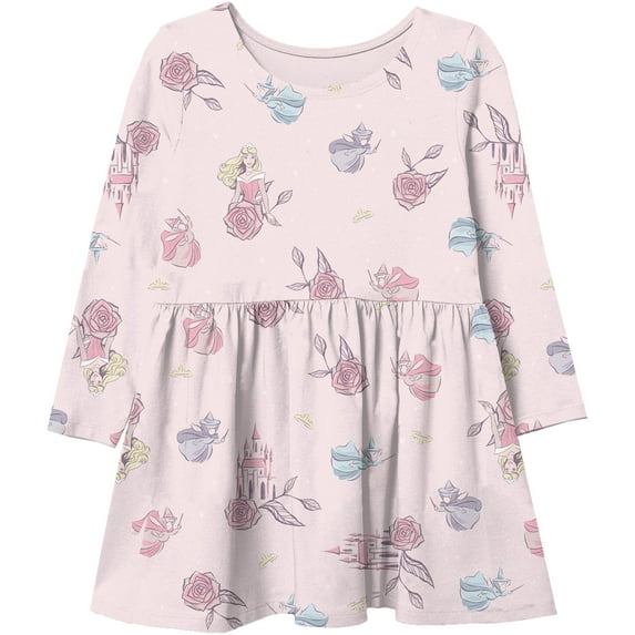 Girl's Sleeping Beauty Aurora Roses Dress
