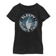 thumbnail image 1 of Girl's Snow White and the Seven Dwarfs Always Sleepy  Graphic Tee Black X Large, 1 of 3