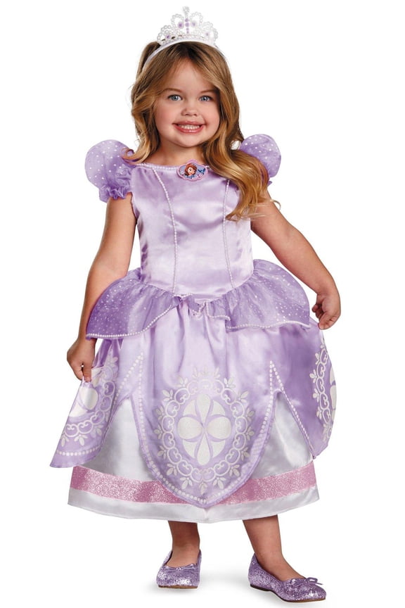 Girl's Sofia Deluxe Toddler Halloween Costume