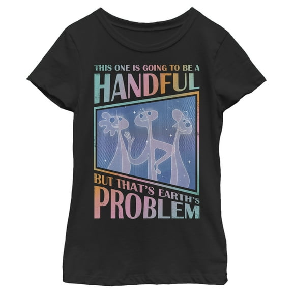 Girl's Soul Not Jerry's Problem  Graphic Tee Black X Large