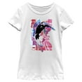 thumbnail image 1 of Girl's Spider-Man: Across the Spider-Verse Spider Gwen Colorful Poster  Graphic Tee White X Small, 1 of 4