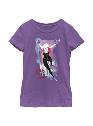 Marvel Spider-Man Spider-Gwen Ghost Spider Little Girls Cosplay T-Shirt and  Leggings Outfit Set Toddler to Big Kid 
