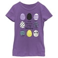 thumbnail image 1 of Girl's Star Wars Easter Darth Vader I Find your Lack of Eggs Disturbing Graphic Tee Purple Berry Small, 1 of 4