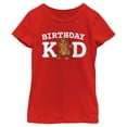 thumbnail image 1 of Girl's Star Wars Ewok Birthday Kid  Graphic T-Shirt, 1 of 5