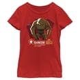 thumbnail image 1 of Girl's Star Wars: Galaxy of Creatures The Rancor  Graphic Tee Red X Small, 1 of 5