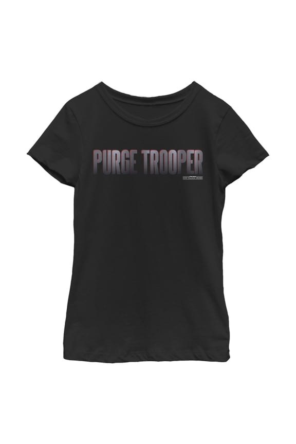 Girl's Star Wars Jedi: Fallen Order Purge Trooper Graphic Tee Black Small