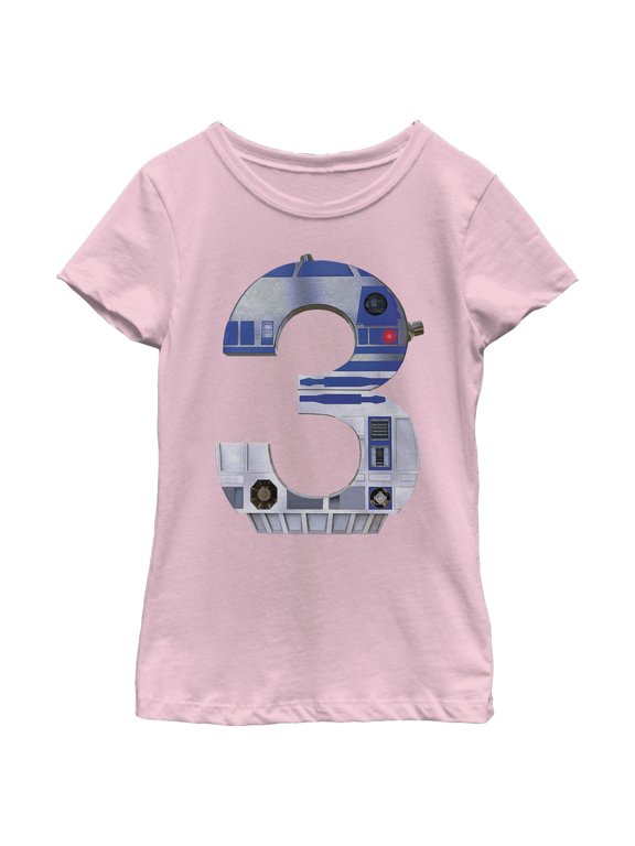 Girl's Star Wars R2-D2 3 Years Graphic T-Shirt