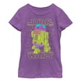 thumbnail image 1 of Girl's Star Wars R2-D2 Lines  Graphic Tee Purple Berry Large, 1 of 3