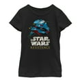 thumbnail image 1 of Girl's Star Wars Resistance Ace Flight  Graphic Tee Black Small, 1 of 3