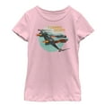 thumbnail image 1 of Girl's Star Wars Resistance Torra Doza Flight  Graphic Tee Light Pink X Small, 1 of 3