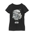thumbnail image 1 of Girl's Star Wars Stormtrooper Collage  Graphic Tee Black Large, 1 of 3