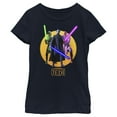 thumbnail image 1 of Girl's Star Wars: Tales of the Jedi Lightsaber Jedis  Graphic Tee Navy Blue X Small, 1 of 4
