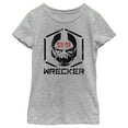 thumbnail image 1 of Girl's Star Wars: The Bad Batch Wrecker  Graphic Tee Athletic Heather Medium, 1 of 5