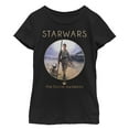 thumbnail image 1 of Girl's Star Wars The Force Awakens Rey and BB-8 Adventure Graphic Tee Black Small, 1 of 3