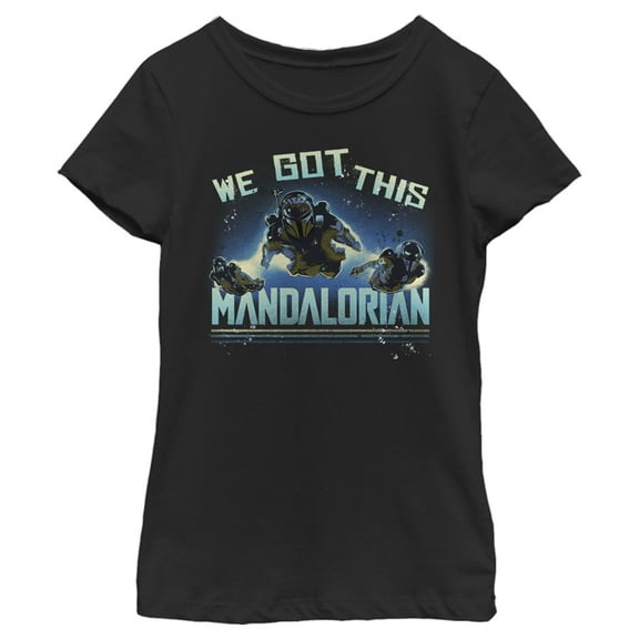 Girl's Star Wars: The Mandalorian Bo-Katan We Got This  Graphic Tee Black X Small