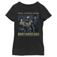 thumbnail image 1 of Girl's Star Wars: The Mandalorian Bounty Hunter's Guild Graphic Tee Black Small, 1 of 4