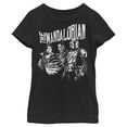 thumbnail image 1 of Girl's Star Wars: The Mandalorian Guild on Assignment  Graphic Tee Black Large, 1 of 4