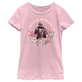 thumbnail image 1 of Girl's Star Wars: The Mandalorian Hello Spring  Graphic Tee Light Pink X Large, 1 of 4