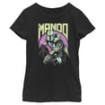 thumbnail image 1 of Girl's Star Wars: The Mandalorian Mando Into Action  Graphic Tee Black Medium, 1 of 4