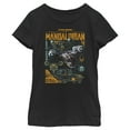 thumbnail image 1 of Girl's Star Wars: The Mandalorian Razor Crest Capture and Containment  Graphic Tee Black Medium, 1 of 4