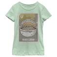 thumbnail image 1 of Girl's Star Wars: The Mandalorian The Child Cradle Graphic Tee Mint Small, 1 of 4