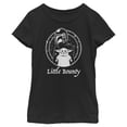 thumbnail image 1 of Girl's Star Wars: The Mandalorian The Child Mando Little Bounty  Graphic Tee Black Medium, 1 of 3