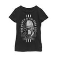 thumbnail image 1 of Girl's Star Wars: The Rise of Skywalker Cracked Kylo  Graphic Tee Black X Small, 1 of 3