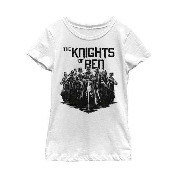 Girl's Star Wars: The Rise of Skywalker Knight Army Graphic Tee White Small