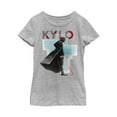 thumbnail image 1 of Girl's Star Wars: The Rise of Skywalker Sinister Kylo  Graphic Tee Athletic Heather Small, 1 of 4