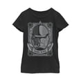 thumbnail image 1 of Girl's Star Wars: The Rise of Skywalker Sith Trooper Playing Card Graphic Tee Black Large, 1 of 3