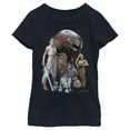 thumbnail image 1 of Girl's Star Wars: The Rise of Skywalker Sith Villain Trooper  Graphic Tee Navy Blue Small, 1 of 3