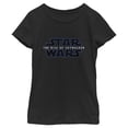 thumbnail image 1 of Girl's Star Wars: The Rise of Skywalker Starry Logo Graphic Tee Black X Small, 1 of 3