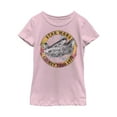 thumbnail image 1 of Girl's Star Wars: The Rise of Skywalker Vintage Galaxy Tour  Graphic Tee Light Pink Medium, 1 of 3