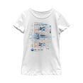 thumbnail image 1 of Girl's Star Wars: The Rise of Skywalker X-Wing Details  Graphic Tee White X Small, 1 of 4