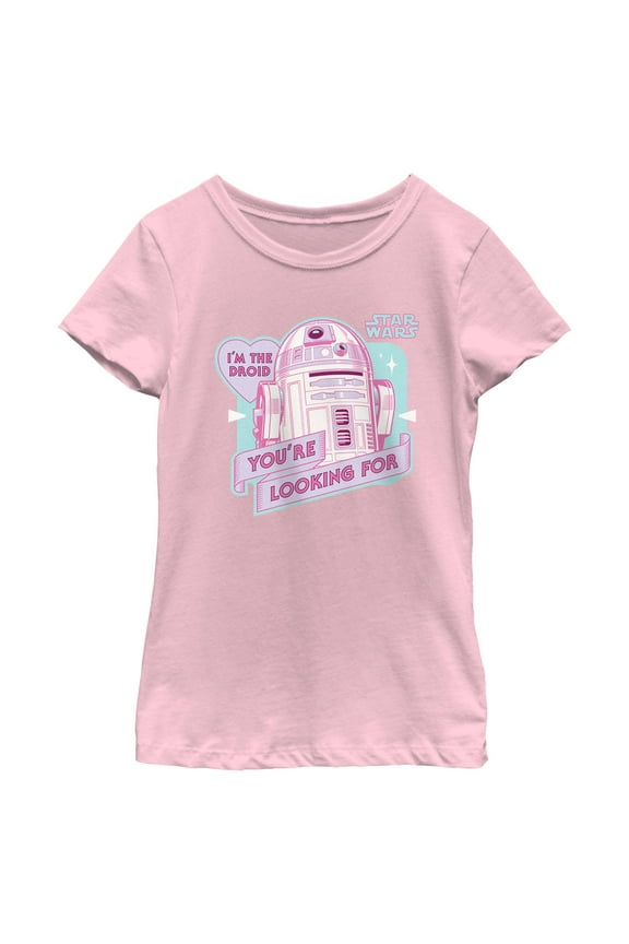 Girl's Star Wars You're Looking For R2D2 Graphic T-Shirt
