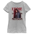 thumbnail image 1 of Netflix Girl's Stranger Things 1986 Eddie Munson Graphic T-Shirt, 1 of 5