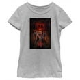 thumbnail image 1 of Netflix Girl's Stranger Things Caution Creel House Rift Poster Graphic T-Shirt, 1 of 5