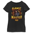 thumbnail image 1 of Netflix Girl's Stranger Things Game Master Eddie Munson Graphic T-Shirt, 1 of 4