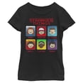 thumbnail image 1 of Netflix Girl's Stranger Things Group Shot 8-Bit Box Up Graphic T-Shirt, 1 of 3