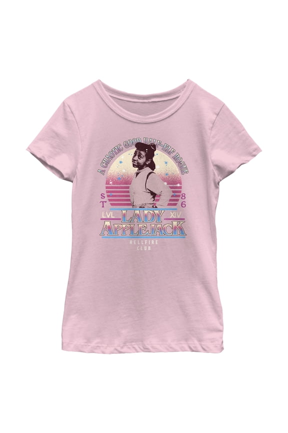 Netflix Girl's Stranger Things Half-Elf Rogue Erica Graphic T-Shirt
